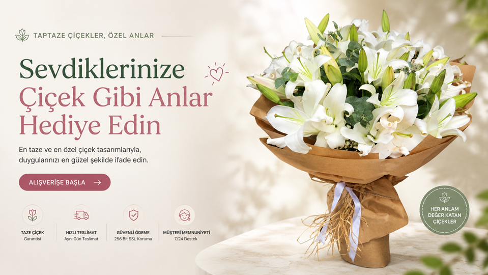 Lilyum  ile her anınız yeni bir başlangıç bu başlangıc için bizimle iletişime geçmeniz yeterli. Lilyarose Flower Shop Sizlerle!!