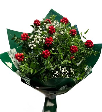 kokina buketi, kokina çiçeği, yeni yıl çiçeği 